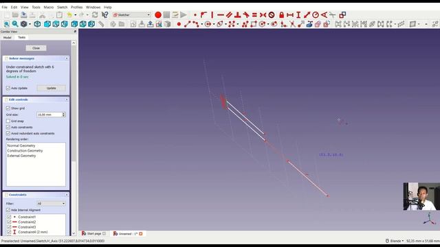How To Offset Sketch In FreeCAD Tutorial For Beginner
