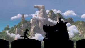 Timon and Pumbaa Interrupt 1 The Angry Birds Movie Remastered