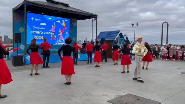 Танец Лола на набережной Казанки в Казани 28.04.24г