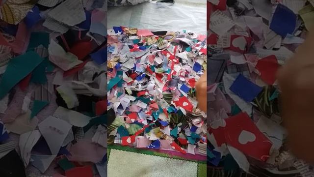 Простая сумка в технике пицца.(4)