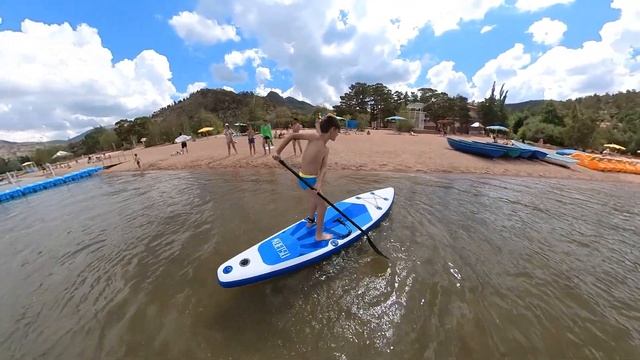 освоение SUP-board Глеб Дорошкевич смотреть онлайн