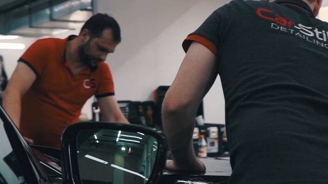 Оклейка передней части BMW 5 пленкой LLumar смотреть онлайн