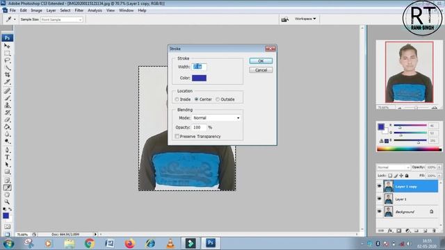 How to create passport size photo in photoshop cs5 ! Photoshop cs5 passport size photo kaise banaye смотреть онлайн
