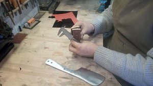 Топорик для мяса своими руками ч.2