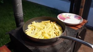 Как готовили в СССР Жареная картошка с тушёнкой