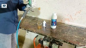 Stainless steel 24 kt golden Spray Solution | Ss Gold furniture| PVD Alternative| Spray Gold Finish