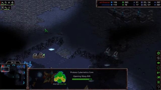 StarCraft: Remastered - Обучение протоссов. Урок 1. Разбираем стандартный билд (+1air, +1ground).
