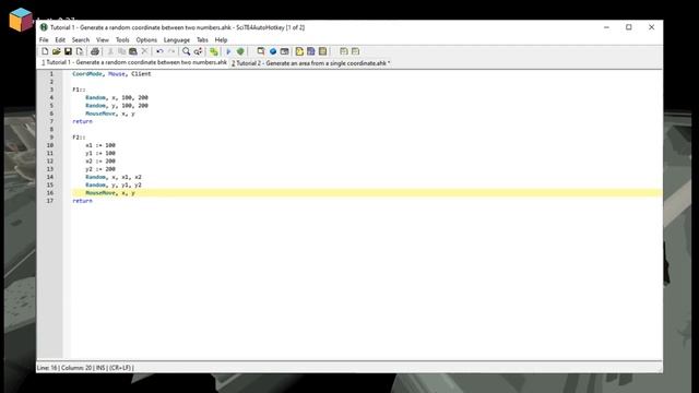 Old School RuneScape AHK Tutorial #2 Random Coordinates смотреть онлайн