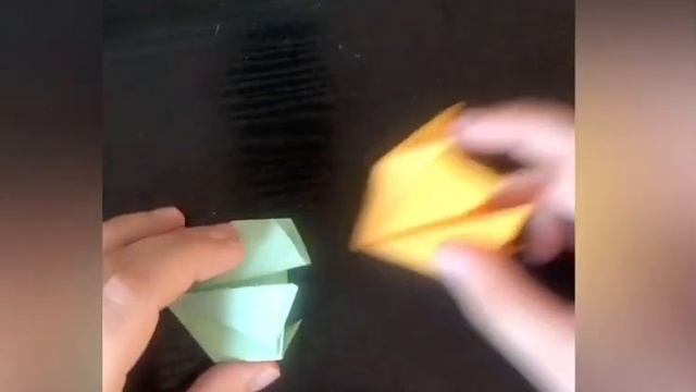 Оригами «Дракончик» Поделки из бумаги своими руками. смотреть онлайн