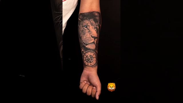 Lion tattoo ??? #tattoodesign #2023 #tattoos #tattooshorts #tattoolover