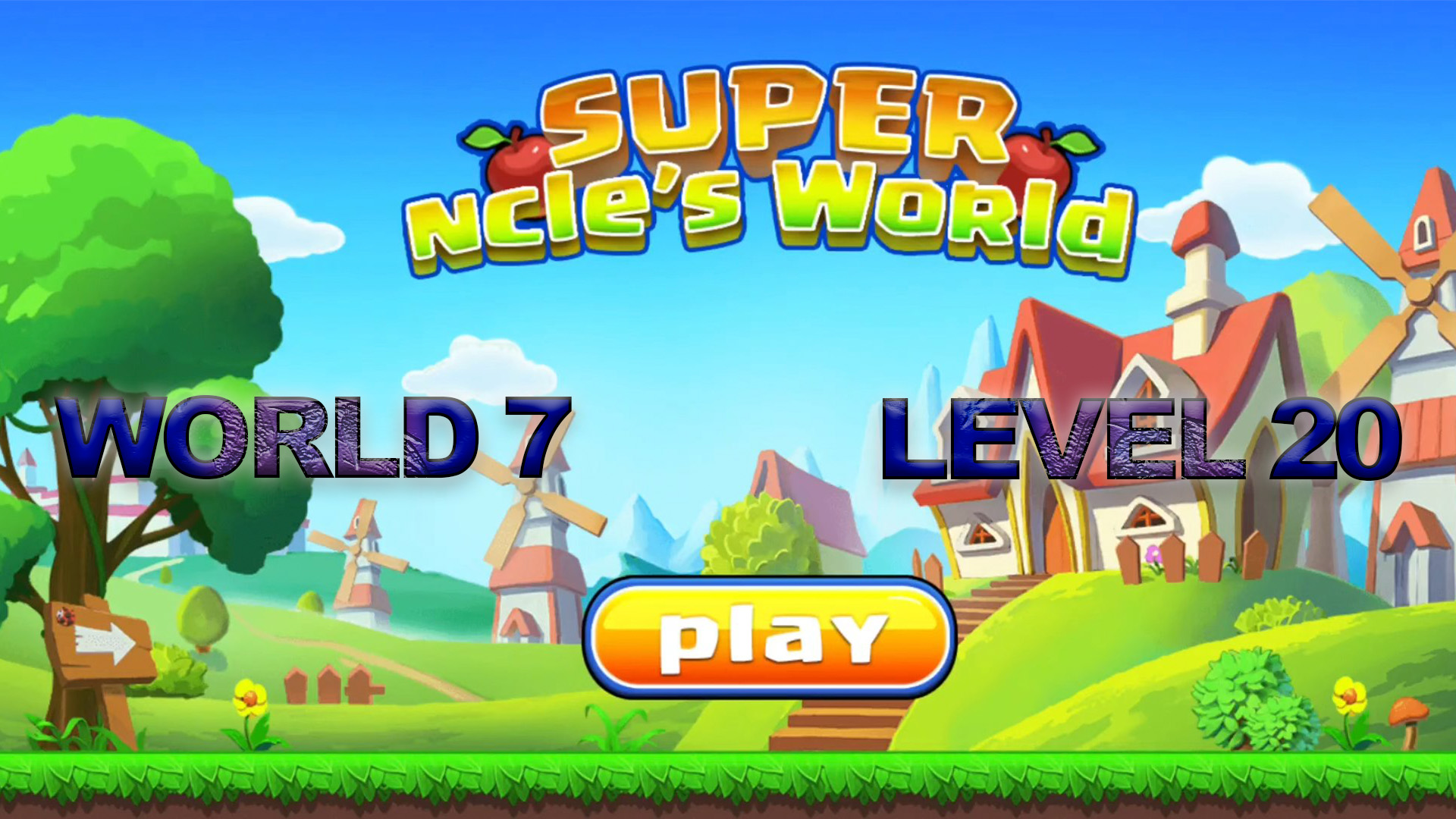 Super ncle's  World 7. Level 20.