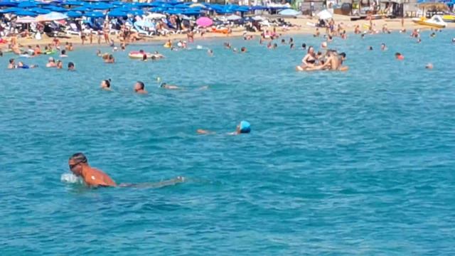 Protaras August 2018, Cyprus. Протарас Кипр