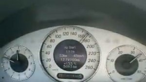 Mercedes-Benz E 400 CDI W211 0-100 km/h