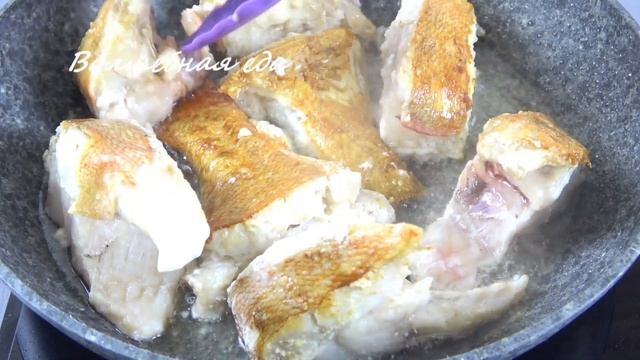 Жена притащила МОНСТРА и заставила его приготовить!!! Как я готовлю вкусно морского окуня