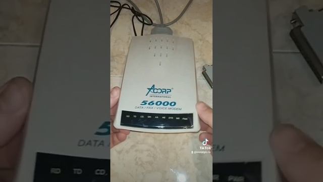 Dial-up modem #acorp #модем #диалап #ностальгик #олды #нулевые #девяностые #интернет