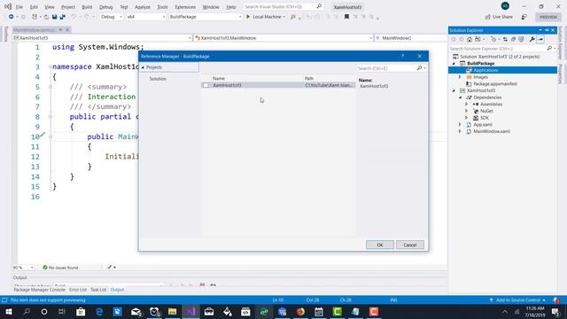 Xaml Islands - Could not find Windows Runtime type IXamlMetadataContainer смотреть онлайн
