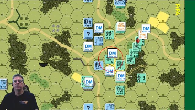 Advanced Squad Leader-WARR FrF45 Totensonntag FL and Routs