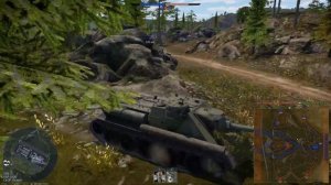 War Thunder. Как лучше играть на САУ? Карта "38-ая параллель"