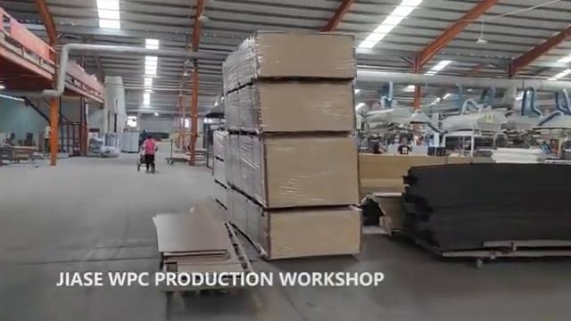 Lin Yi Jia Se Manufactural factory in Shan Dong China, a decorative material construction company