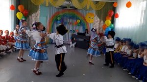 "Казачата" студия танца "Веселый каблучок", ДОУ № 44, Чита. Хореограф Никитина О. А.