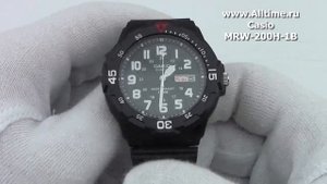 Мужские японские наручные часы Casio MRW-200H-1B
