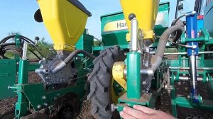 Посев подсолнуха  сеялкой HARVEST Multicorn 560 PRO МТЗ 82.1