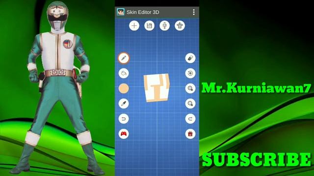 Skin Minecraft Super Sentai - Gosei Sentai Dairanger - Shishi Ranger смотреть онлайн