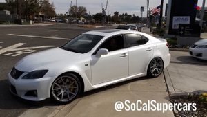 Modified Lexus ISF's. LOUD Revs & Acceleration's!