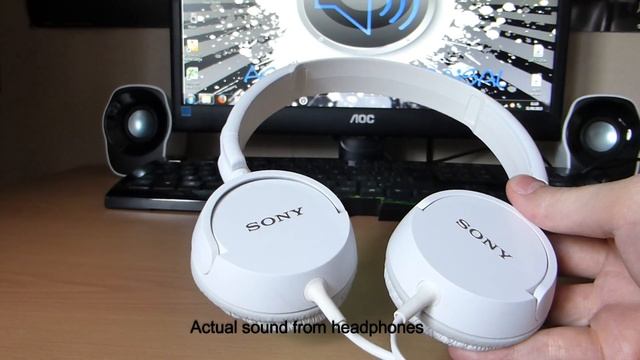 Sony MDR-ZX100 high quality sound tests смотреть онлайн