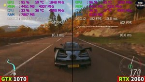 RTX 2060 vs GTX 1070 Тест в Играх