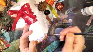 НОВОГОДНЕЕ УКРАШЕНИЕ ИЗ СТАРОГО БАШМАКА.