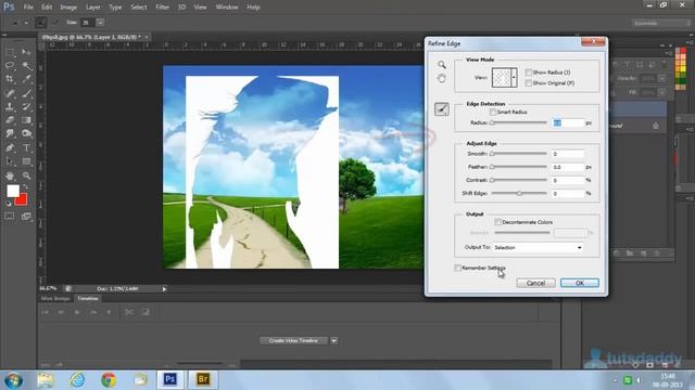 Photoshop Tutorial : Using Magic Wand Tool in Photoshop CS6 смотреть онлайн