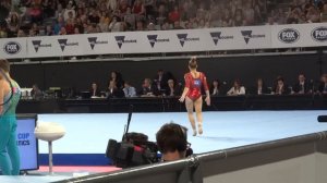 Lara Mori - ITA - FX - Final - 2020 World Cup Gymnastics, Melbourne, Australia