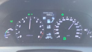 Lexus ls600hl hybrid разгон