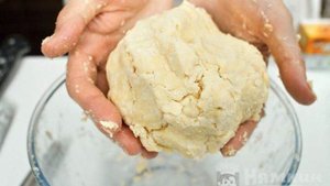 Галета с яблоками