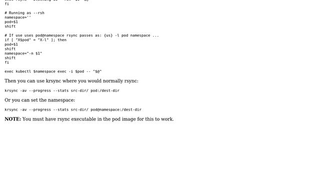 DevOps & SysAdmins: rsync files to a kubernetes pod (5 Solutions!!) смотреть онлайн