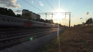 Электропоезд ЭД2Т-0006 сообщением Черусти - Москва