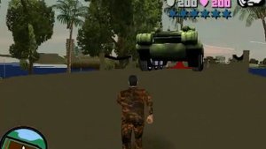 Где найти танк GTA Vice City Ментовский беспредел ?