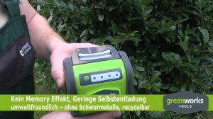 Аккумуляторы и зарядное устройство GREENWORKS G-MAX 40V 4/2 А.ч Li-Ion