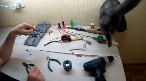 ДЕЛАЕМ ЗИМНЮЮ УДОЧКУ С БОКОВЫМ КИВКОМ СВОИМИ РУКАМИ  снасть на карася  зимняя рыбалка