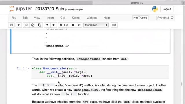 Fun with Python, No. 1 - Sets