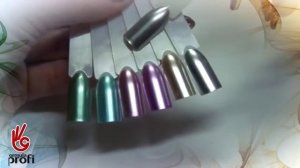 Гель-лак CHROME EFFECT. Как с ним работать. Дизайн "Витражные Капли"