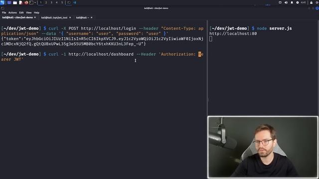 Cracking JSON Web Tokens смотреть онлайн
