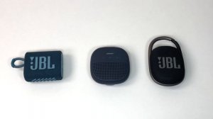 JBL GO 3 vs JBL Clip 4 vs Bose Micro Sound Test!