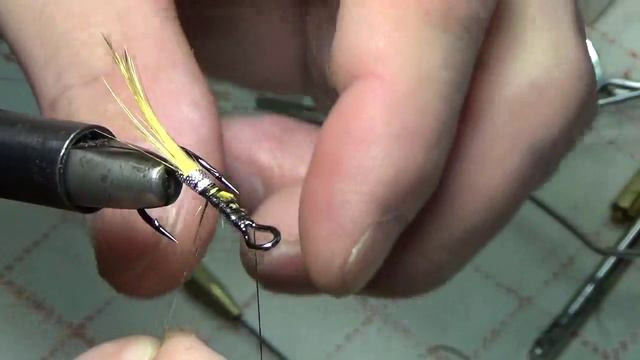 Вязание мушки для ловли семги . ( Часть 1 ) смотреть онлайн