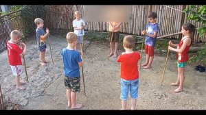 Мексиканский вальс с бамбуковыми палками