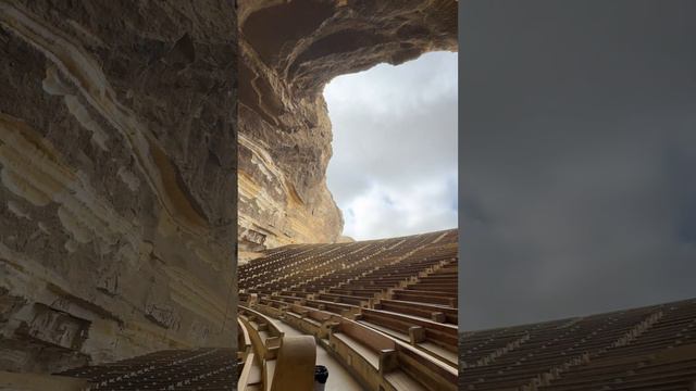 The Monastery of Saint Simon, also known as the Cave Church, in Cairo, Egypt