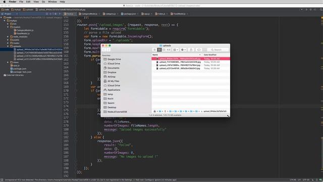 Lession 12 Upload images using Node js with formidable