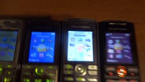 Мои любимые Sony Ericsson K310i K320i K510i W200i