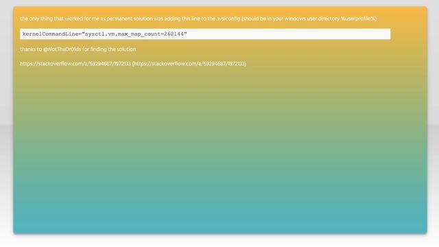 ElasticSearch in Windows docker image vm max map count смотреть онлайн
